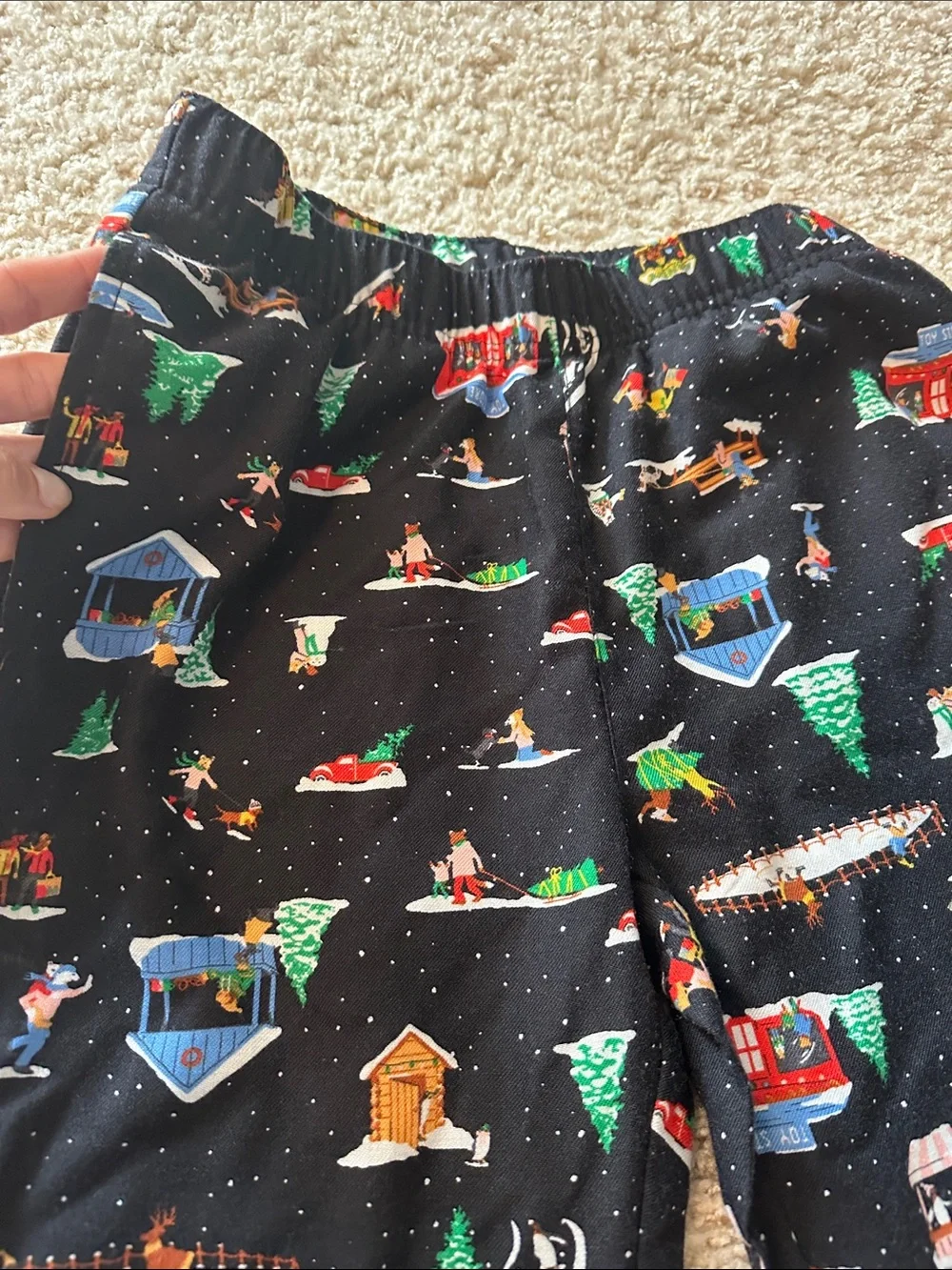 Kids pajama set Old Navy size large